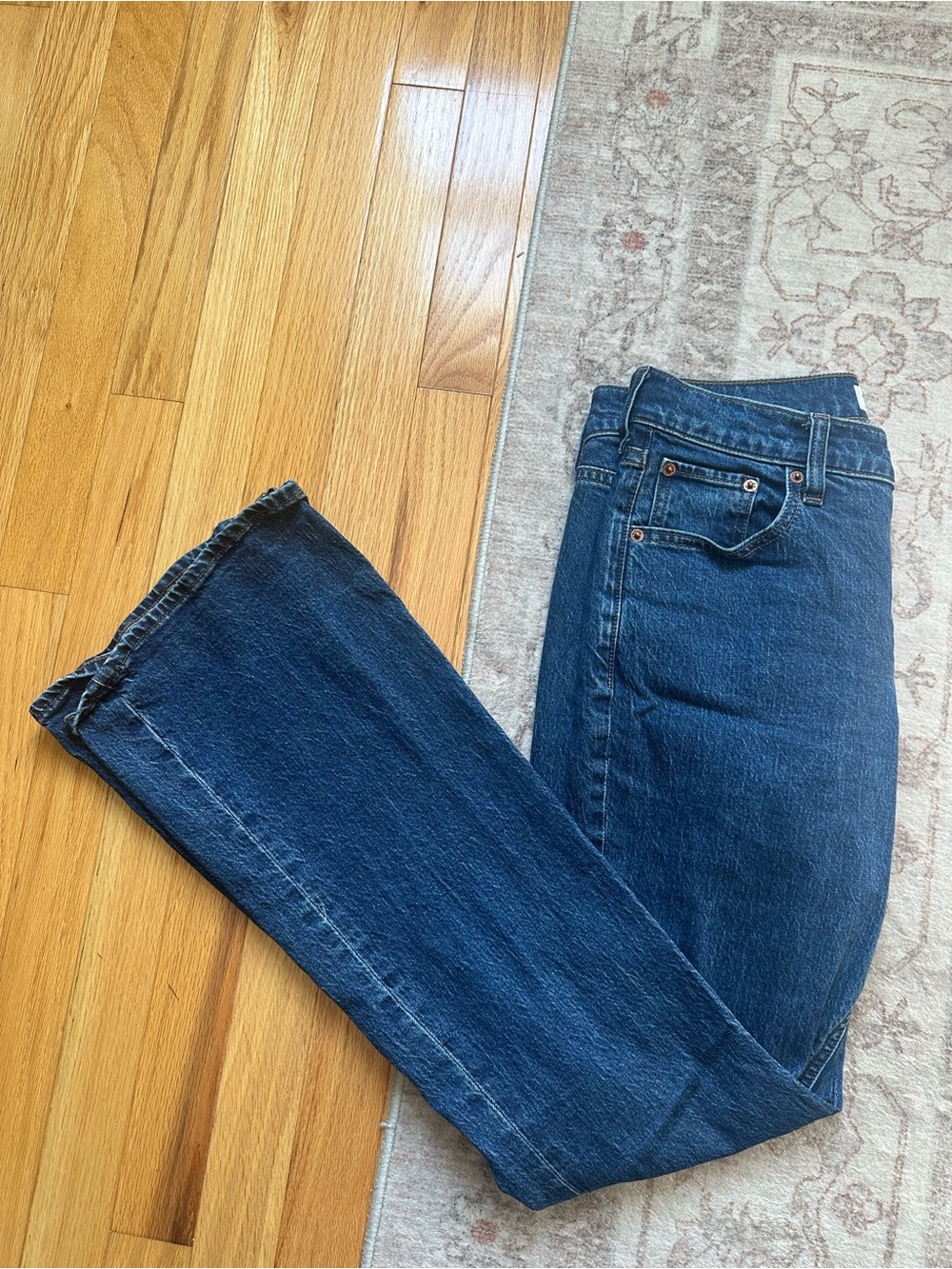 Abercrombie & Fitch Mid-Rise Bootcut Jeans